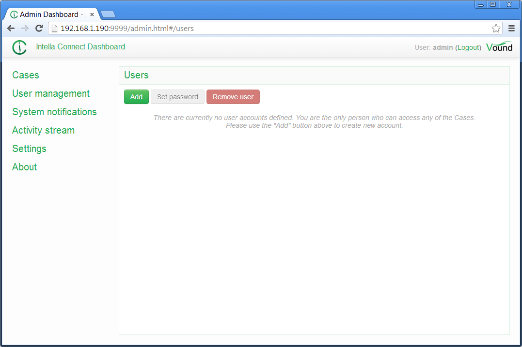User management