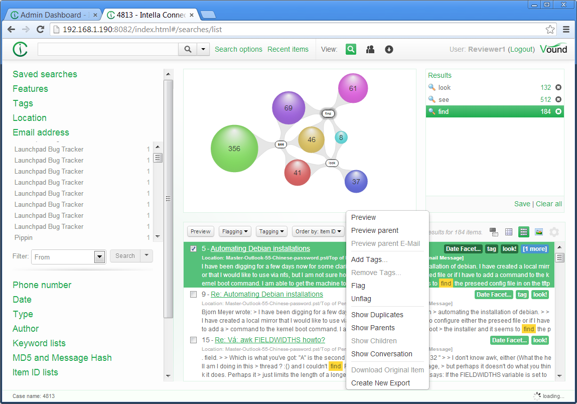 2. Getting started — Intella Connect™ User Manual