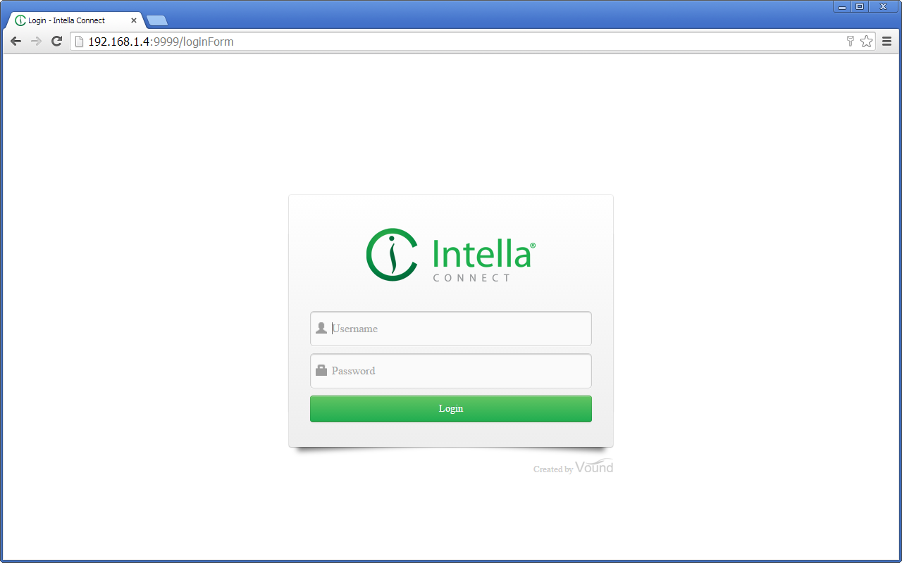 Logging into shared case