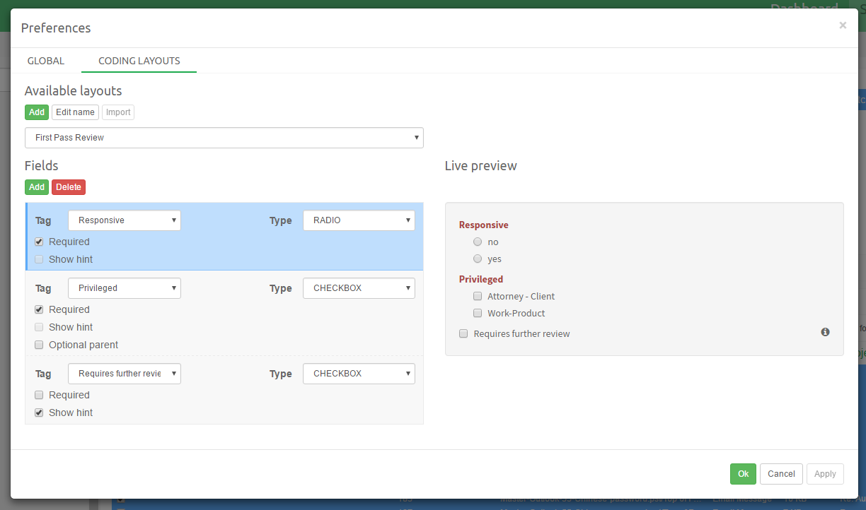 10. Batching and Coding — Intella Connect™ User Manual