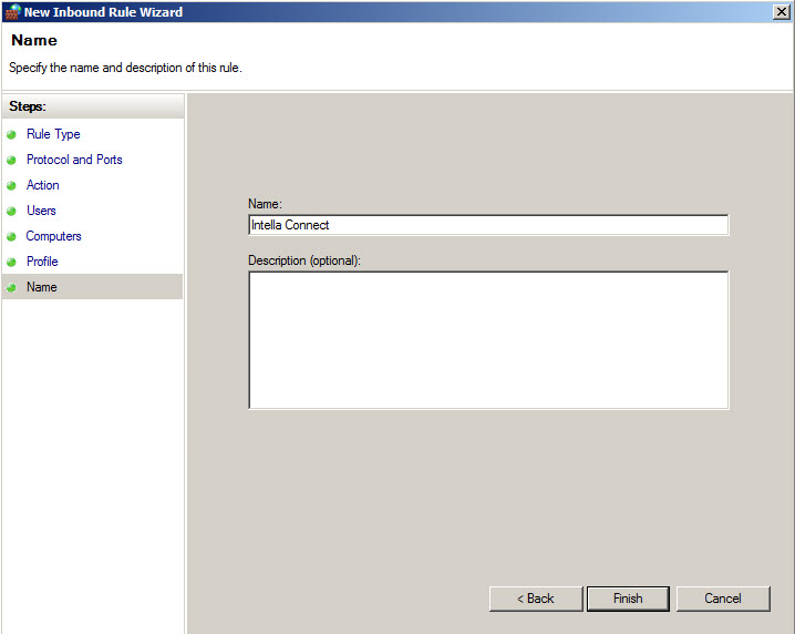 name the Rule appropriately