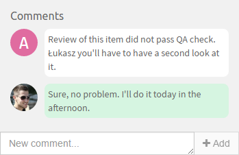 Coding Panel Comments