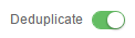 Deduplication icon