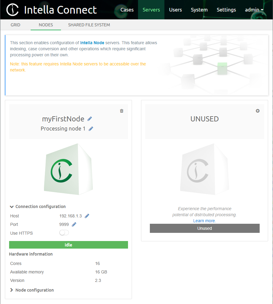 My first Node