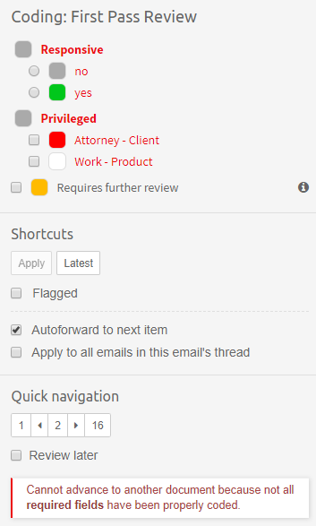 Coding Form Errors
