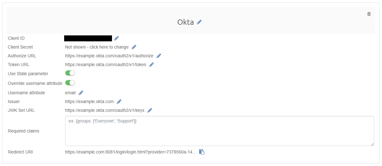 SSO with Intella Connect and Okta step 7