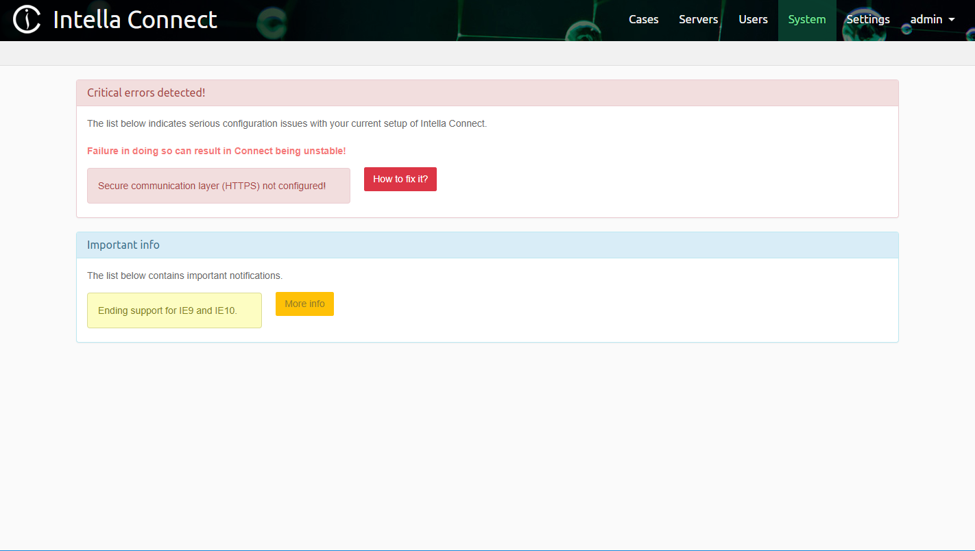 System Notifications