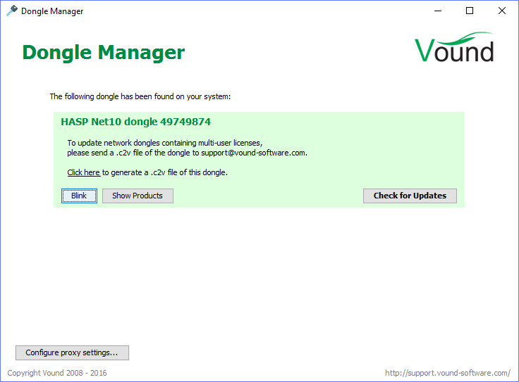 Dongle Manager