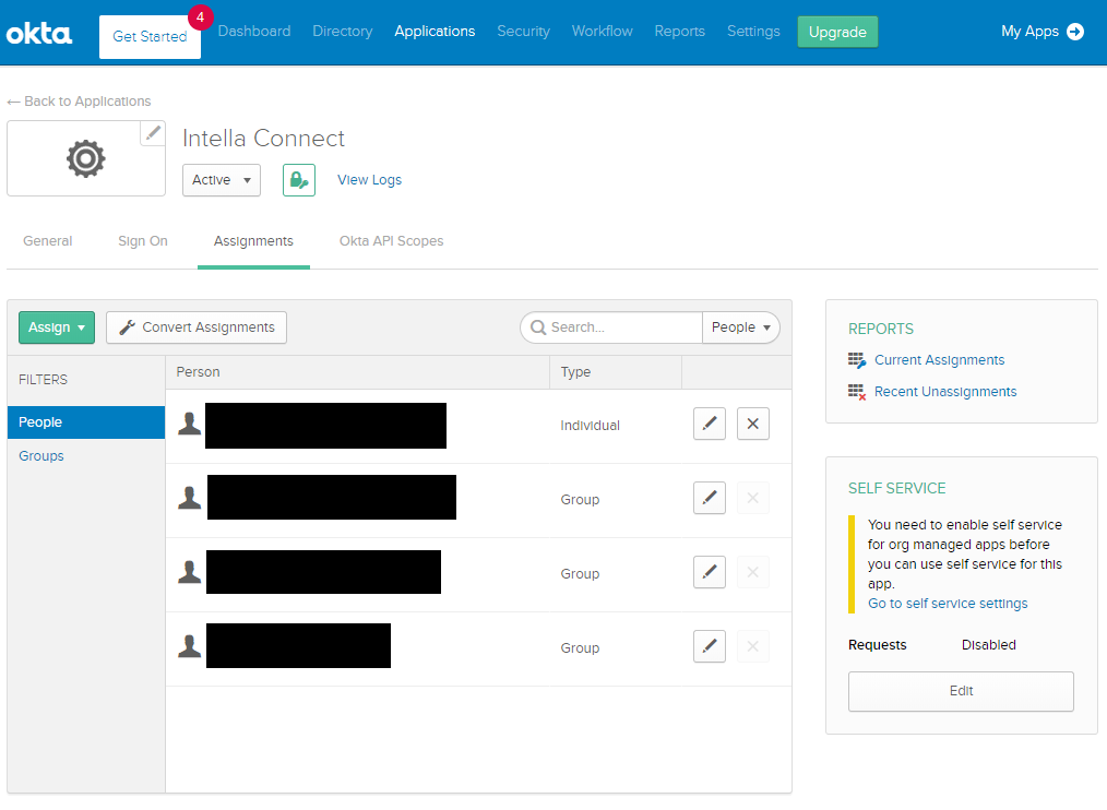 SSO with Intella Connect and Okta step 9
