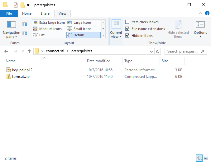Certificate Downloaded