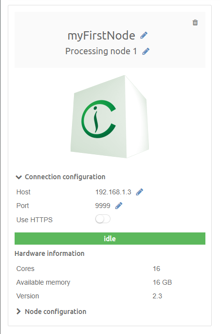 My first Node