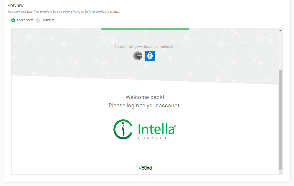 Branding Login