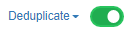 Deduplication icon