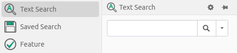 Text Search facet
