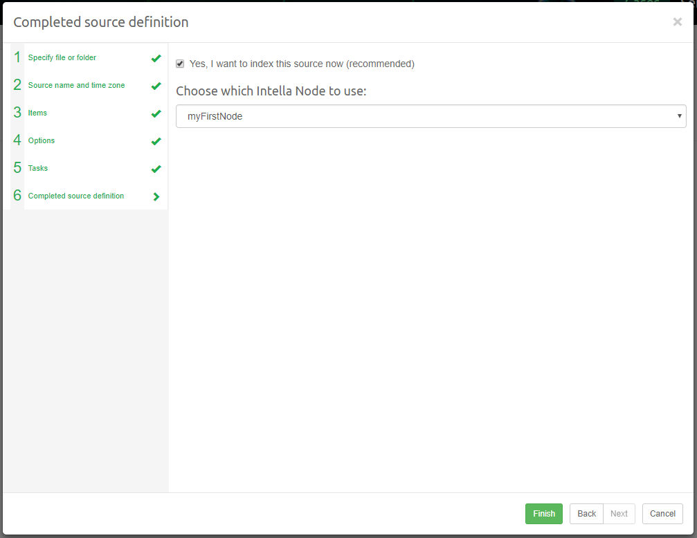 Select node