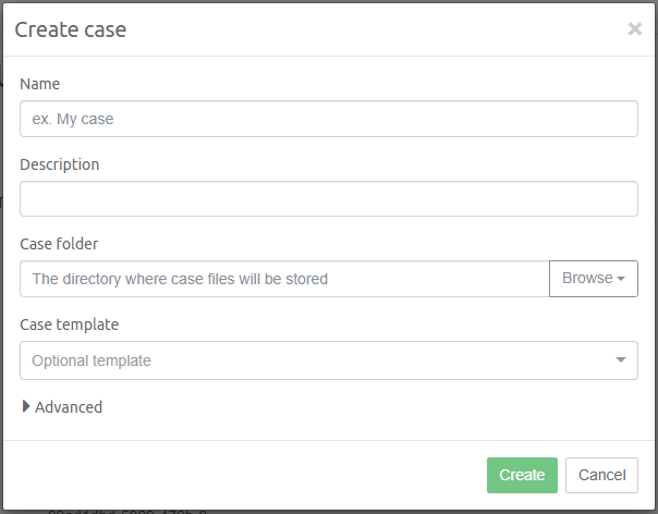 Create Case
