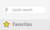 Quick search in facets