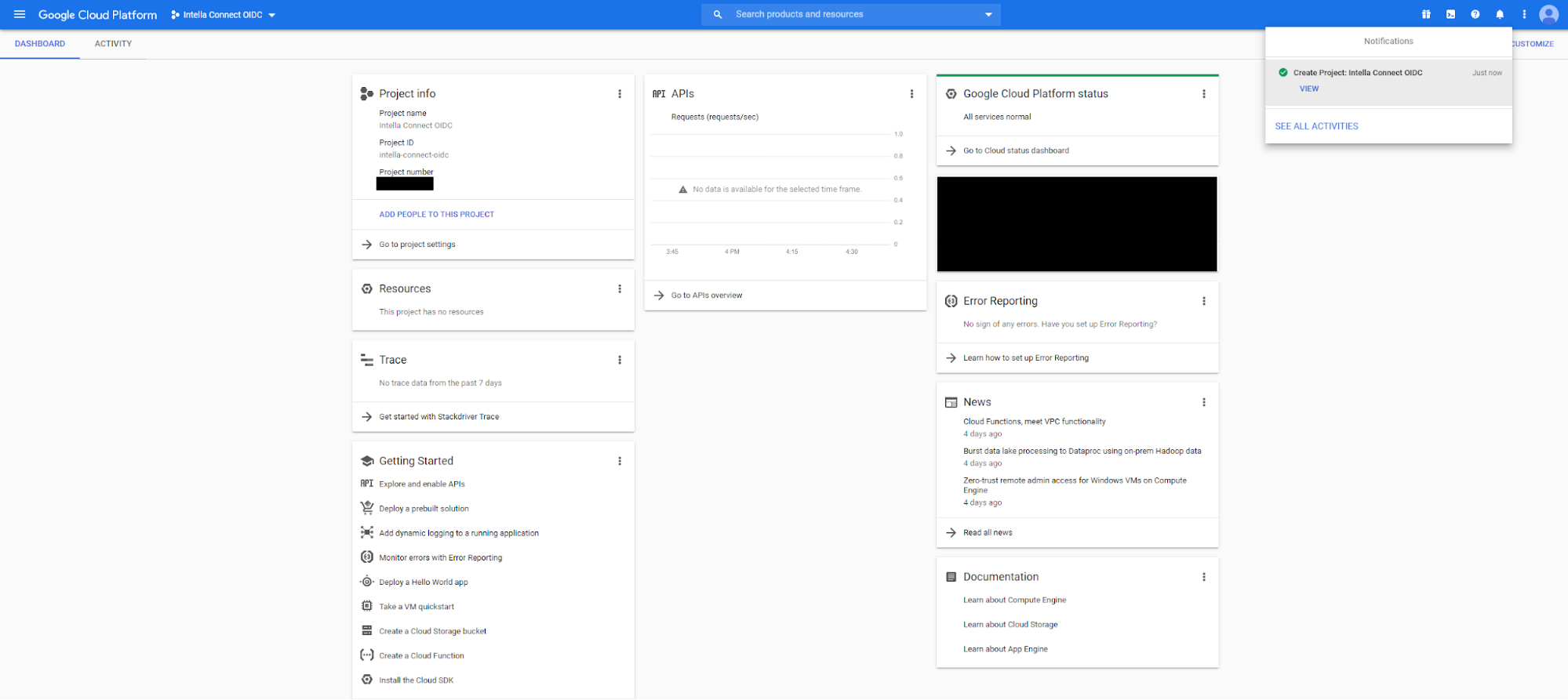 Configuring Google as SSO provider step 3