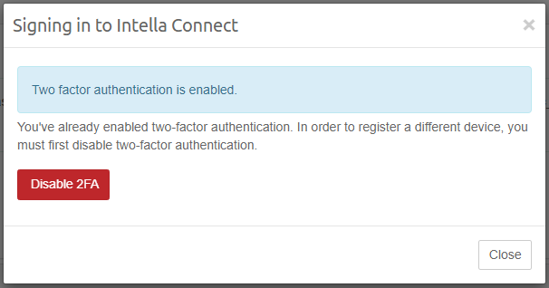 2FA verified
