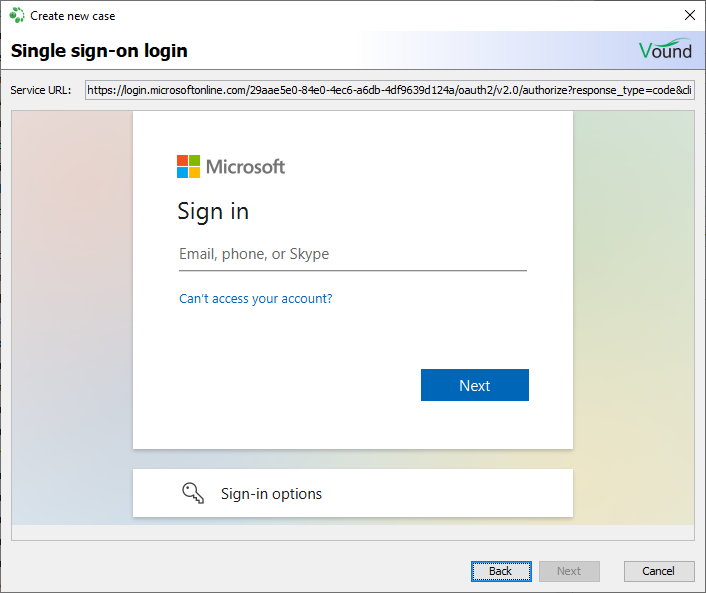desktop add remote case sso login