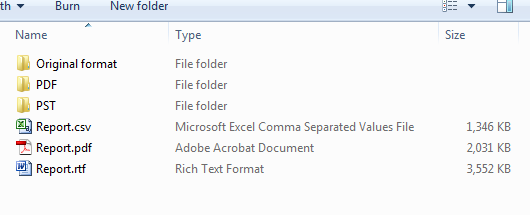 desktop exporting reports