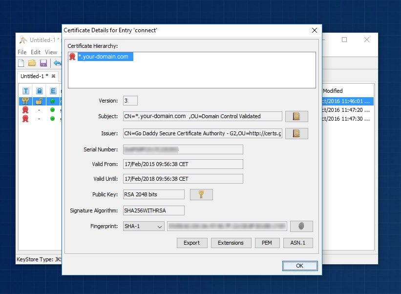 Verifying Chain Before Import