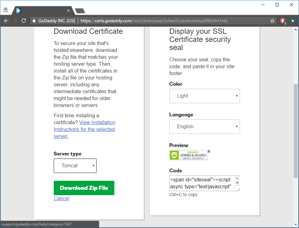 GoDaddy Download