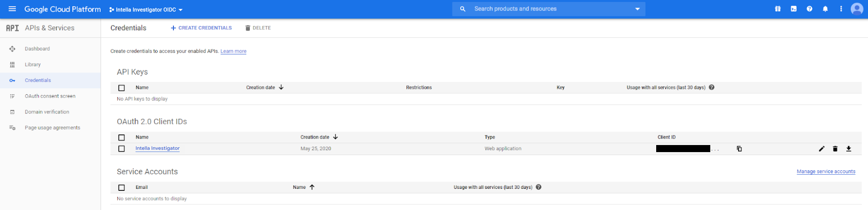 Configuring Google as SSO provider step 16