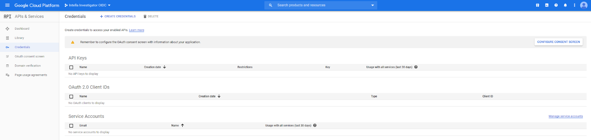 Configuring Google as SSO provider step 5