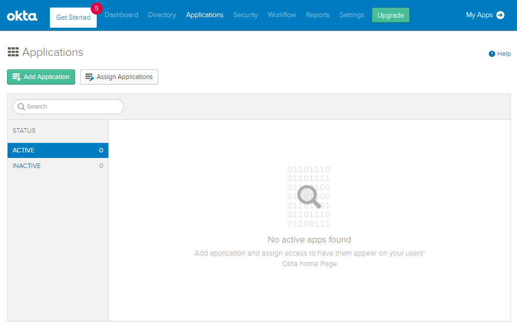 Configuring Okta as SSO provider step 2