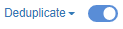 Deduplication icon