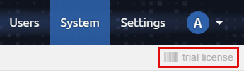 license ID on Dashboard