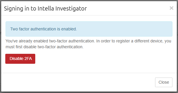 2FA verified