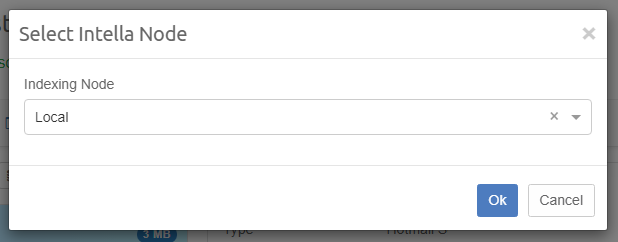 Available nodes selector