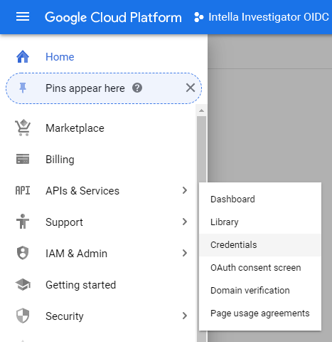 Configuring Google as SSO provider step 4