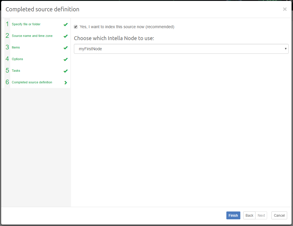 Select node